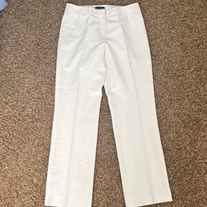 Ann Taylor White Women's Dress Pants